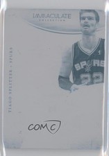 2013 Panini Immaculate Insignias Printing Plate Cyan 1/1 Tiago Splitter #100 0o9