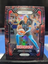 2024 Panini Prizm Monopoly WNBA - Classic Icons Red Prizm #56 Jordin Canada
