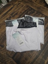 3 Pack XXL WHITE  MENS COMPRESSION SHORTS