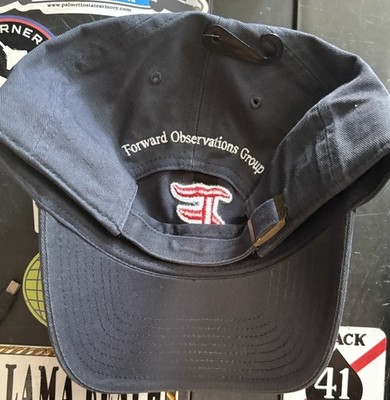 Forward Observations Group FOG Boston F Logo Navy Blue Dad Cap Hat