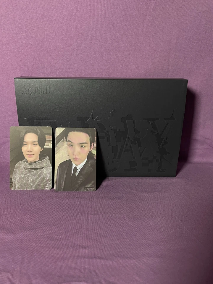 BTS Agust D D Day Album Suga Yoongi Version 1 with photocards