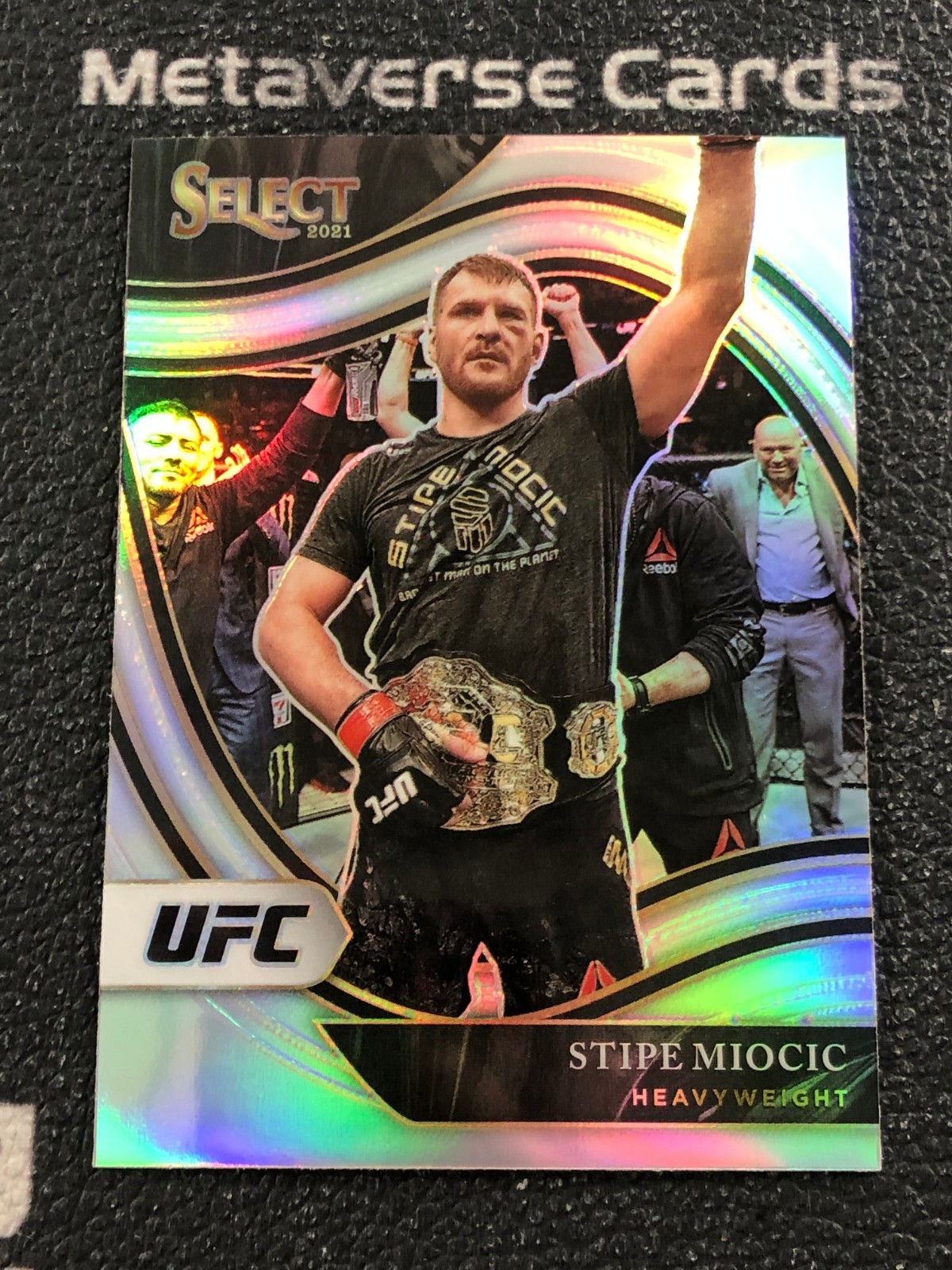 2021 Panini Select UFC Stipe Miocic Octagonside Silver #237