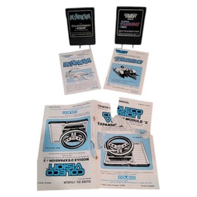 ColecoVision Expansion Module #2 w/ Turbo & Destructor + Manuals Tested Working