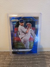 2025 Panini Prizm Cliff Lee Blue Prizm #61 Texas Rangers Baseball Card /75