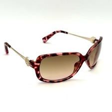 Fossil Thora Designer Sunglasses Oval PS3872 Tortoise Shell Gold Metal Peace