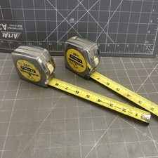 Vintage 25' Stanley Powerlock 2 Tape Measure # 33-425 2 Pack USA