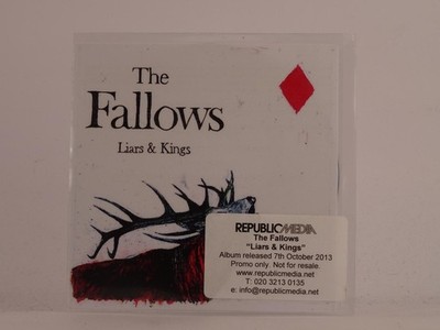 THE FALLOWS LIARS AND KINGS (495) 10 Track Promo CD Album including Picture Slee