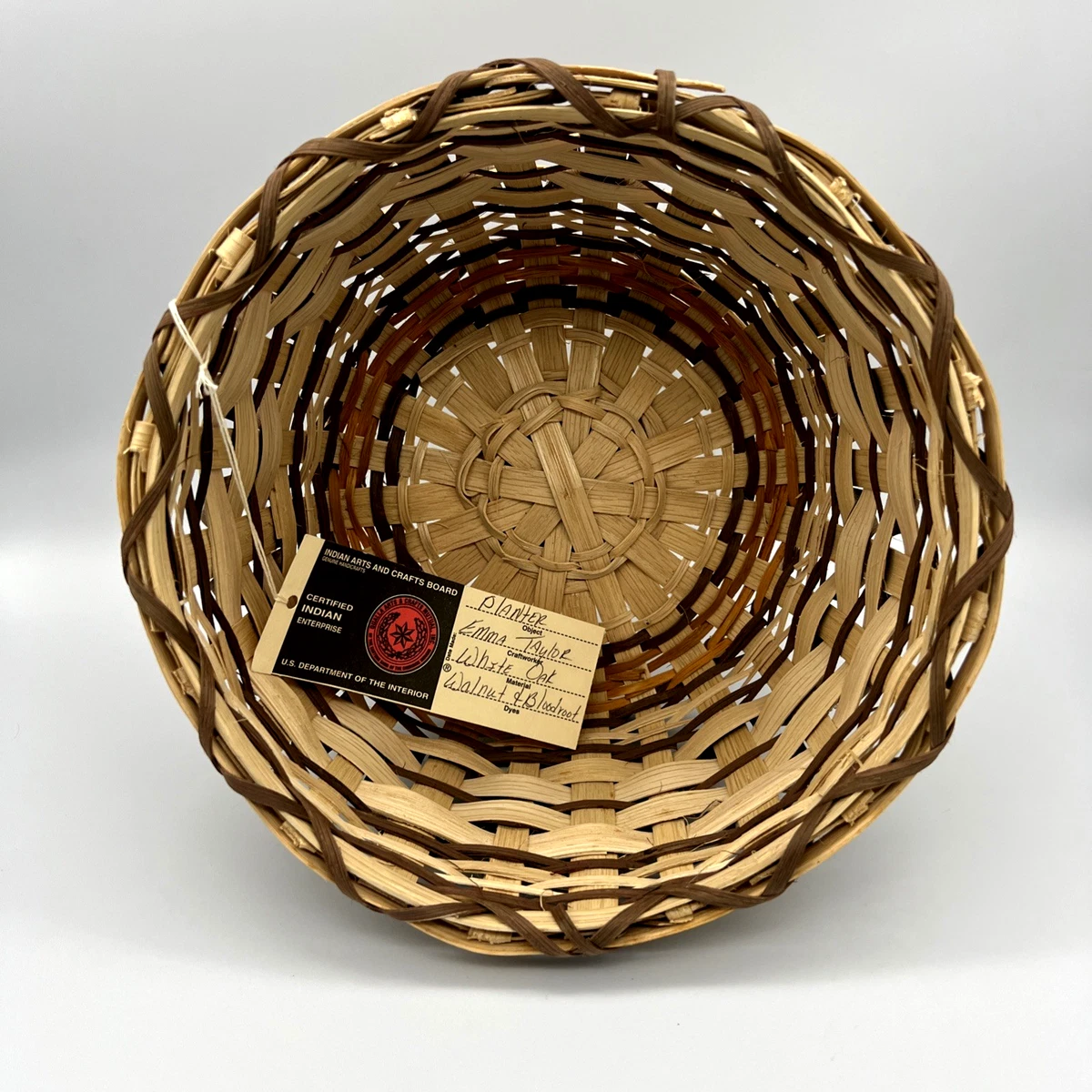 Cherokee US Native American Baskets (1935-Now) for sale | eBay