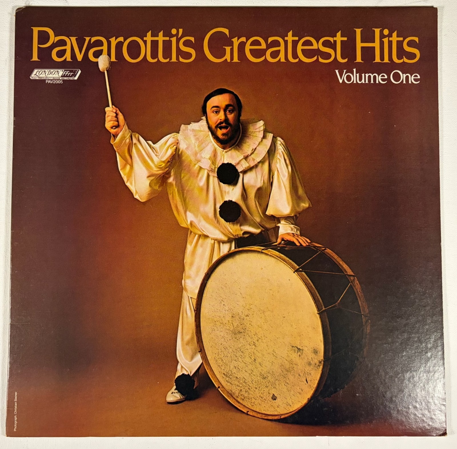 Luciano Pavarotti – Pavarotti’s Greatest Hits Volume One LP London PAV 2005 VG+
