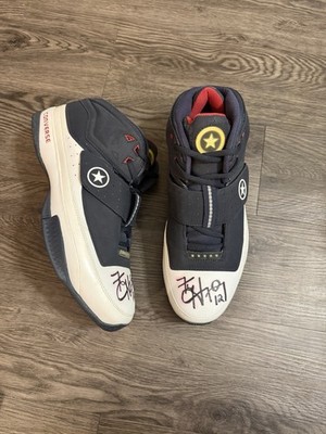 *SIGNED* Kirk Hinrich Converse Basketball Shoes (Sample) Chicago Bulls Size 13