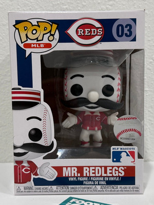 FUNKO POP! MLB MASCOTS CINCINNATI REDS MR. REDLEGS BASEBALL VINYL FIGURE #03