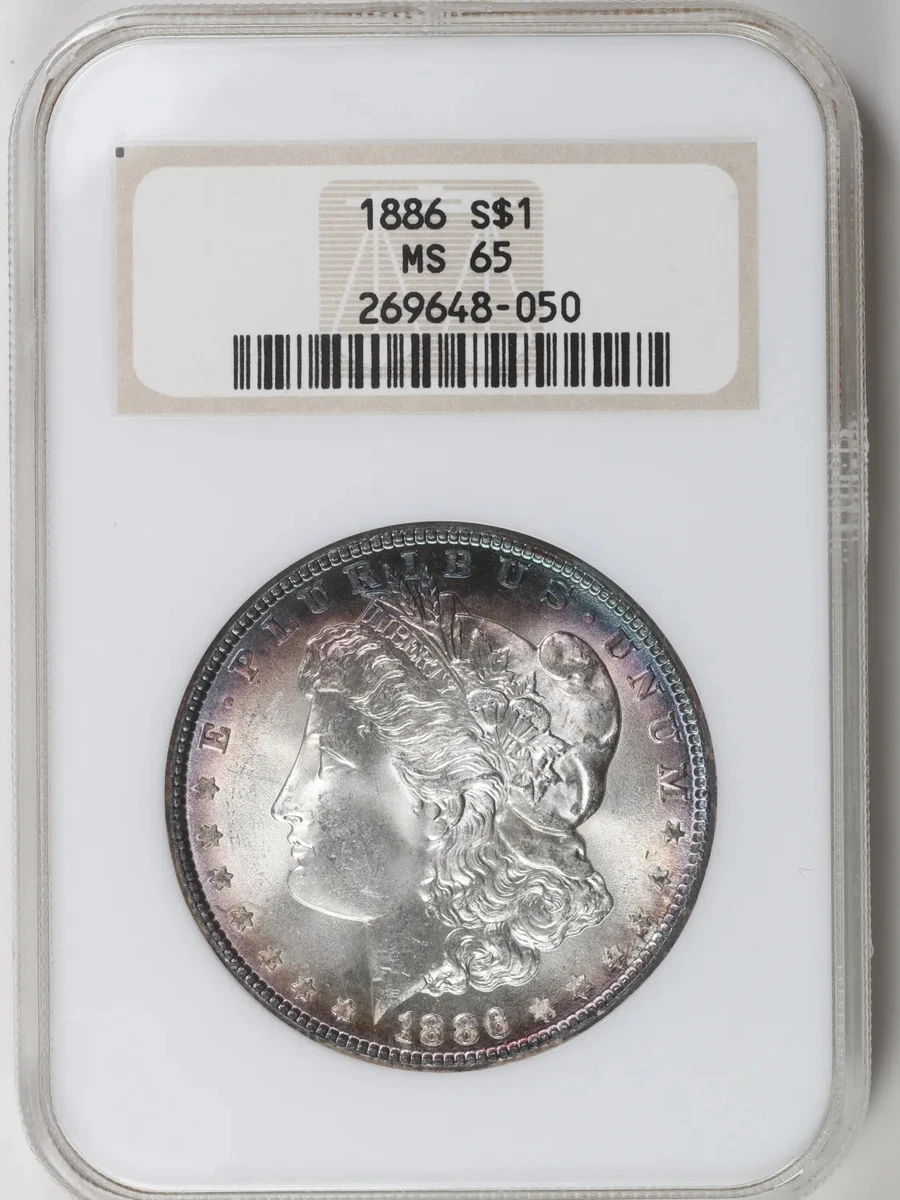 Uncirculated NGC 1886 Year Morgan US Dollars (1878-1921) for sale