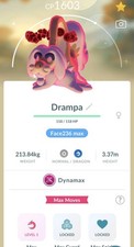 Pokemon Shiny Dynamax Drampa Go 30 Day Friendship Available READ DESCRIPTION