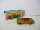 Matchbox Lesney Superfast SF69 Rolls Royce Coupe- gold with GRAY BASE, boxed