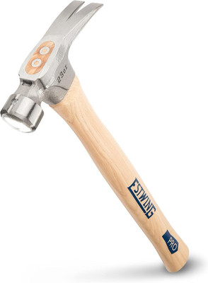 Pro California Hammer - 23 Oz Rip Claw Hammer with Smooth Face & Hickory Wood Ha