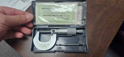 mitutoyo micrometer 0-25mm M210-25 Japan