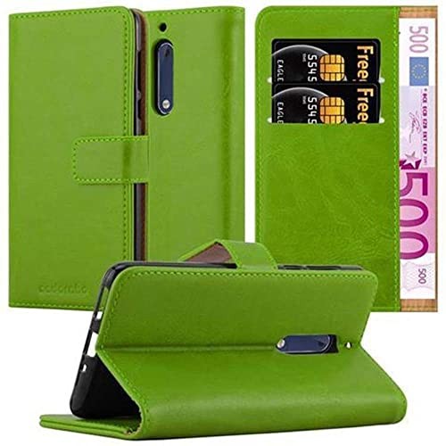 Funda para Nokia 5 2017 Protección Billetera Cubierta Magnética Libro de Lujo - Imagen 7 de 7