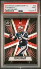 2016 PANINI DONRUSS OPTIC X-FACTOR RED #20 TOM BRADY 83/99 PSA 9