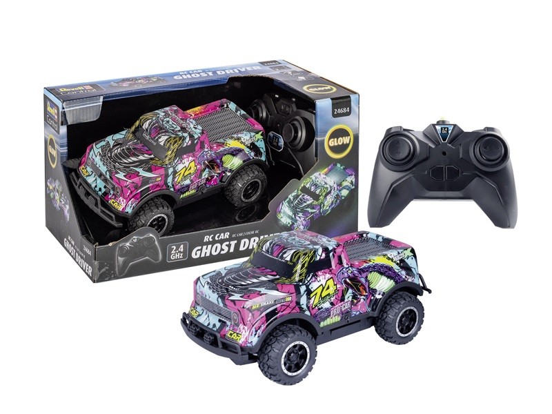 Revell Control 24684 - 1:22 - RC Car Ghost Driver (Purple) - New