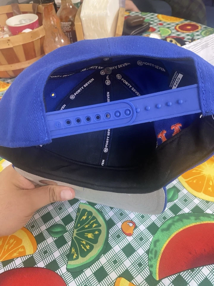 47’ Captain SnapBack New York Mets Jacob Degrom 48 Hat. Rare. Dead stock. - Image 3 of 4