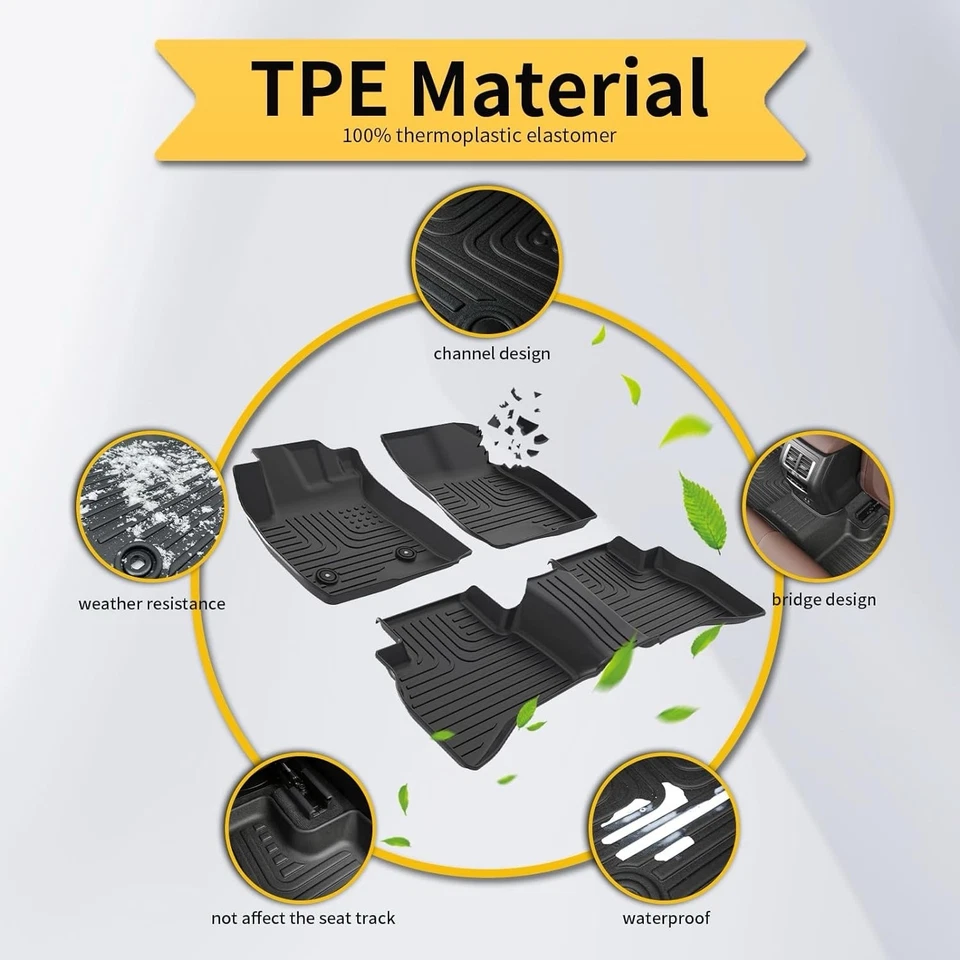 Floor Mats & Cargo Liner for Kia Niro EV 2023 2024 2025 (See Description) - Изображение 4 из 4