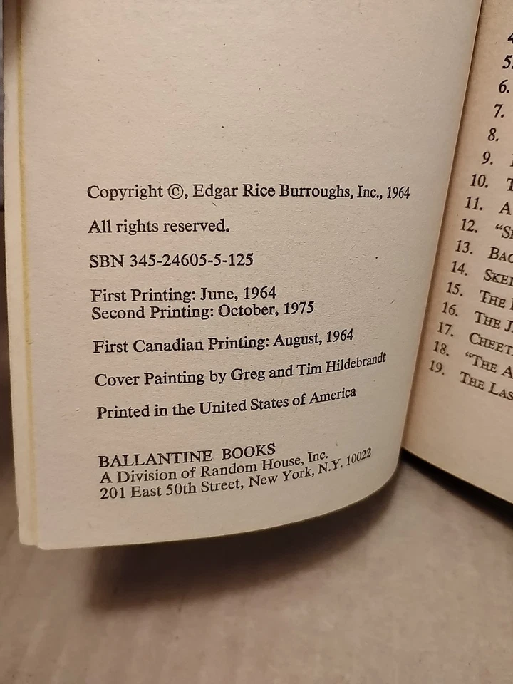 Apache Devil Edgar Rice Burroughs Sci-Fi Fantasy Paperback Book Vintage Foto 3 de 4