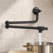 Upside Down Pot Filler Faucet with Heat-Resistant Cartridge, 26'' No Lead 18/...