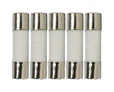 5 Qty. 5x20mm 8A Slow-Blow Ceramic Fuse T8a 250v Time-Delay Cartridge Fuse