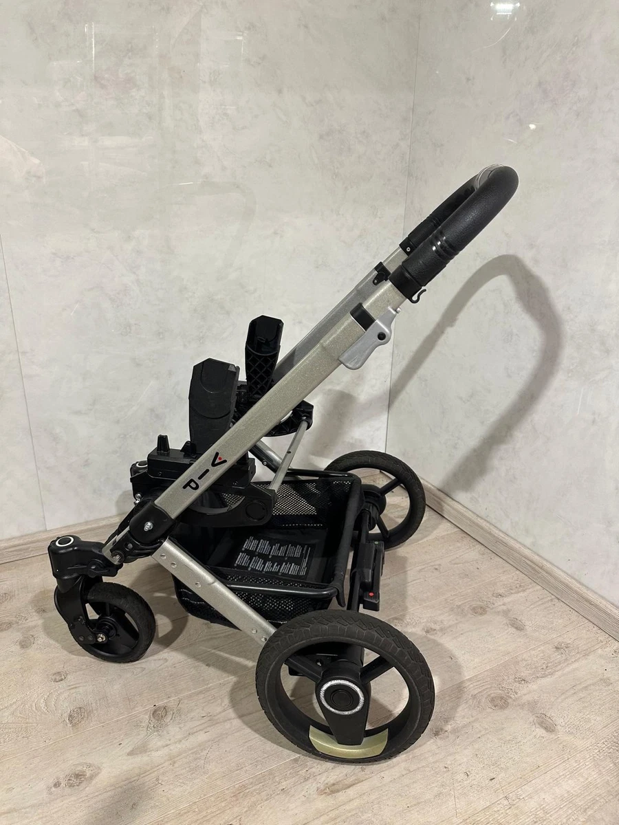 twin nuna stroller TRVL DUBL Mickey Mouse Chair Desk Farbe:black Weather Comfort Seat with Medium (13¼