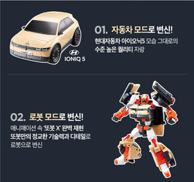 TOBOT X Transformer Robot Hundai Car Robot