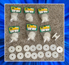 Doll Joints Parts Dolls or plush Teddy Bear making 45 mm plastic 12 sets LOT
