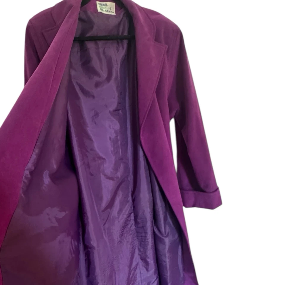 Abrigo de mujer vintage de gamuza años 70 talla 16 forrado Regal Samuel Robert de Peter Andrew” Foto 3 de 4