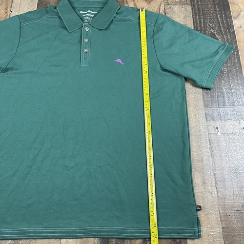 Tommy Bahama IXL sland Zone Green Supima Cotton Polo Shirt - Picture 8 of 8