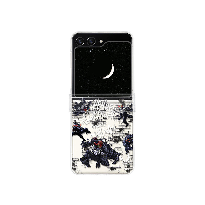 For Samsung Galaxy Z Flip 7 6 5 4 Cartoon Superhero Phone Case