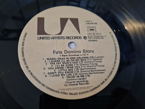 Lp vinyle 33t - Fats Domino story volume 4 (compilation) - Imagen 6 de 7