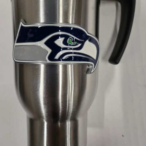 NFL Stainless Steel Travel Coffee Mug Cup Tumbler - Picture 3 of 5