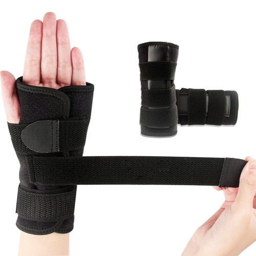 Wrist Hand Brace Support Carpal Tunnel Sprain Arthritis Gym Splint Right / Left - Picture 8 of 15
