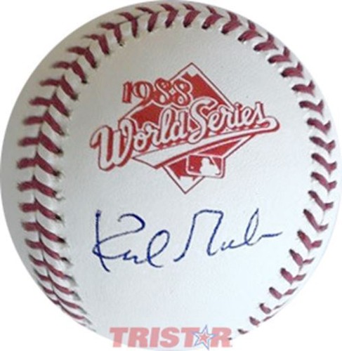 Kirk Gibson Signed Autographed Official 1988 World Series Baseball TRISTAR