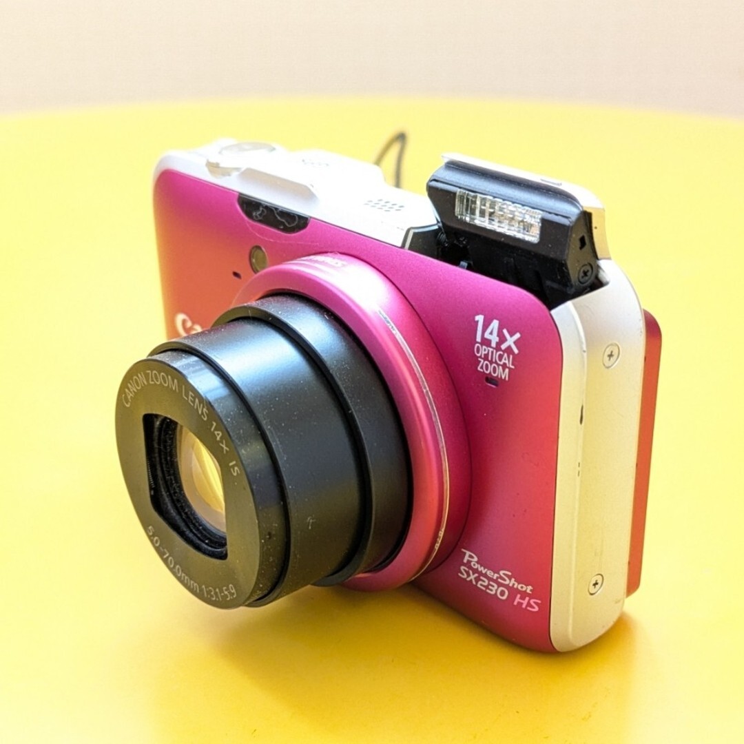 Canon PowerShot SX230 HS Pink 12.1 MP Compact Digital Camera Canon PowerShot SX230 HS Pink 12.1 MP Compact Digital Camera