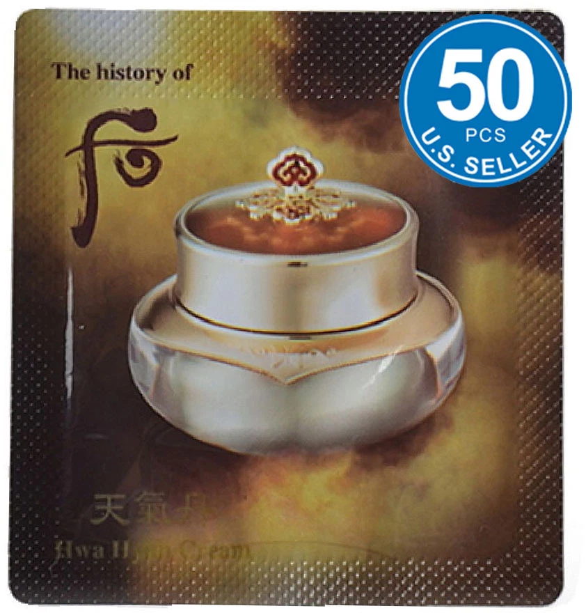 THE HISTORY OF WHOO Cheongidan Hwa Hyun Cream 50ML(1ml x50ea) FREE SHIP FROM USA