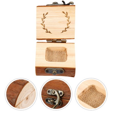  Holzringkiste Bräutigam Liebhaber Eheringboxen Für Die Zeremonie