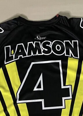CUSTOM DESIGN JERSEY MOTOCROSS SUPERCROSS HONDA 1-800 STEVE LAMSON CR250 CR125..