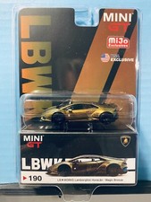 1/64 MINI GT LB WORKS LAMBORGHINI HURACAN LHD MAGIC BRONZE MIJO EXCLUSVIES