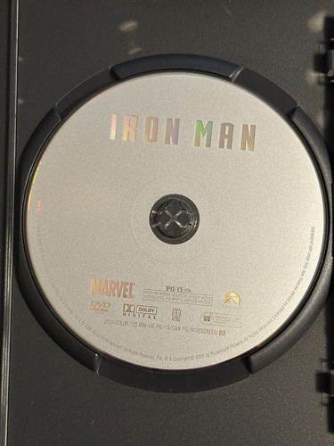 2-DVDS: Iron Man & Iron Man 2. Both Included. Ships with Tracking. - Picture 3 of 4