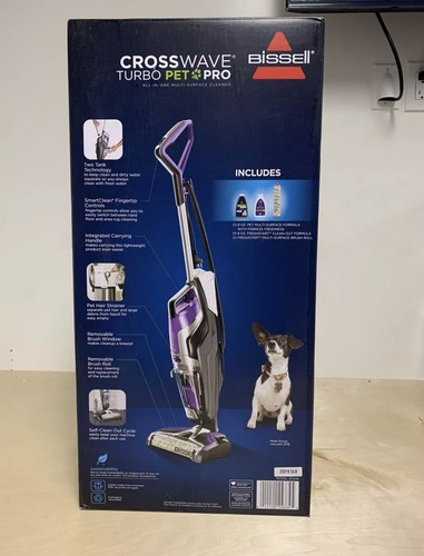 Bissell 2306 CrossWave Pet Pro Wet-Dry Vacuum Cleaner - Purple - Afbeelding 2 van 3