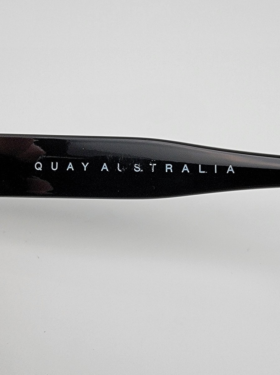 Quay Australia Something Extra Black Frame Smoke Grey Lens Sunglasses 54-16-140 Quay Australia Something Extra Black Frame Smoke Grey Lens  main image 3