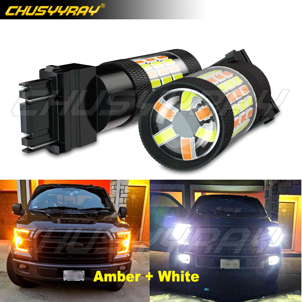 Diode Dynamics RAM 1500 Amber Front Turn Signal LED Light Bulbs; 3157 HP48 DD0055P (02-12 RAM 1500; 13-18 RAM 1500 W/o Factory Projector Headlights) - Free Shipping - Foto 2