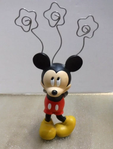 Disney Resin Mickey Mouse Photo Message Memo Card Holder