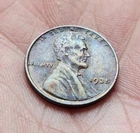 1935 P Toned AU Lincoln Cent