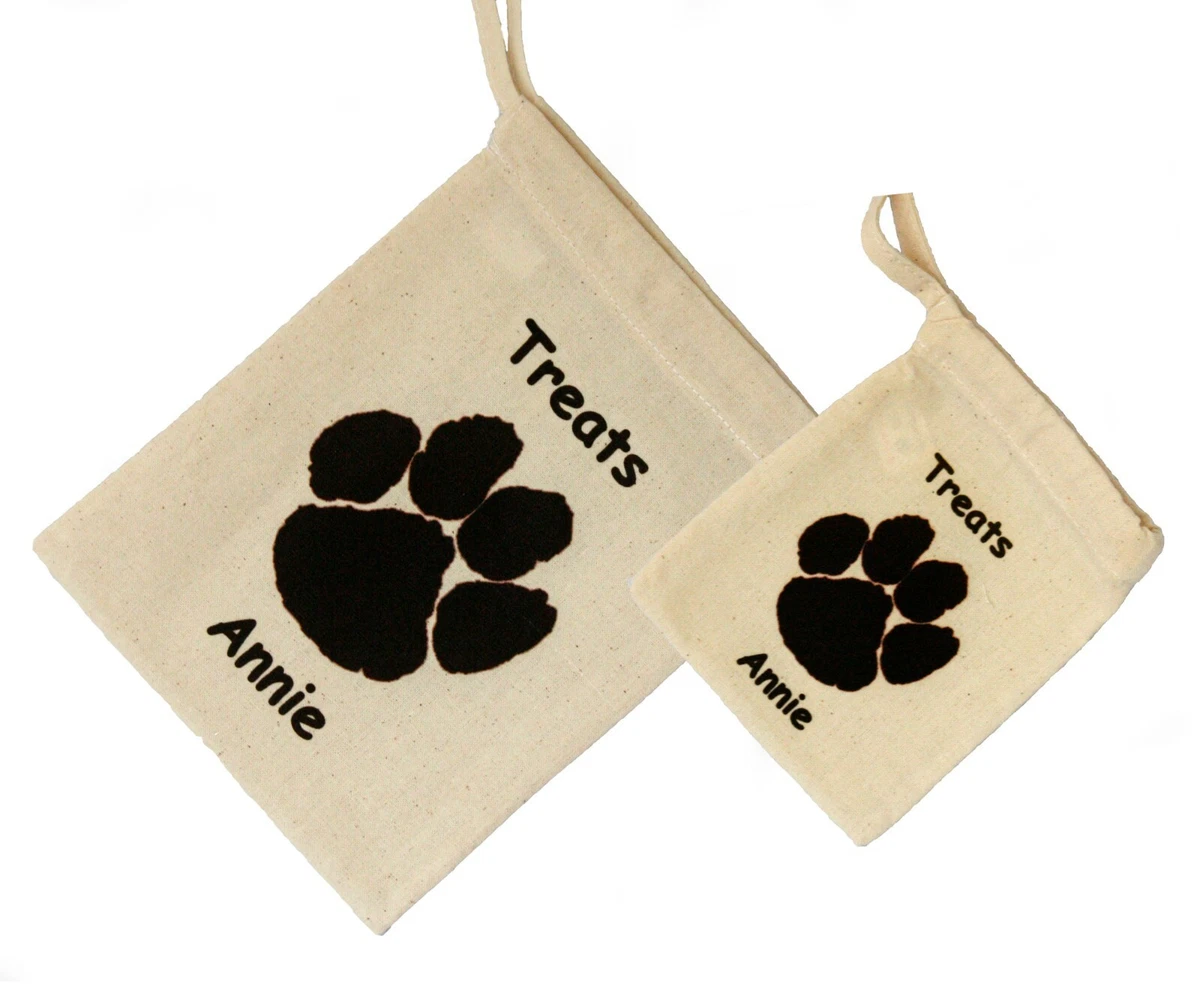 Custom dog online treat bags